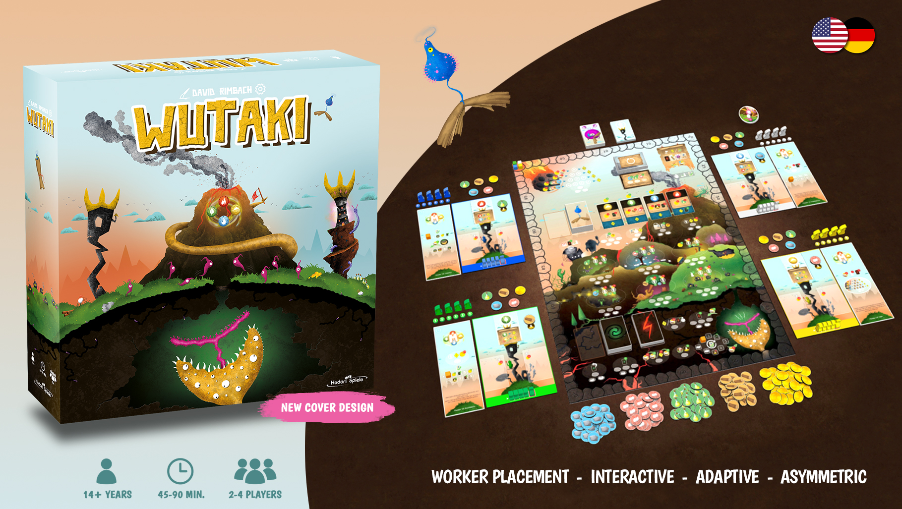 Wutaki - Arbeiter Einsatz Spiel live auf Kickstarter