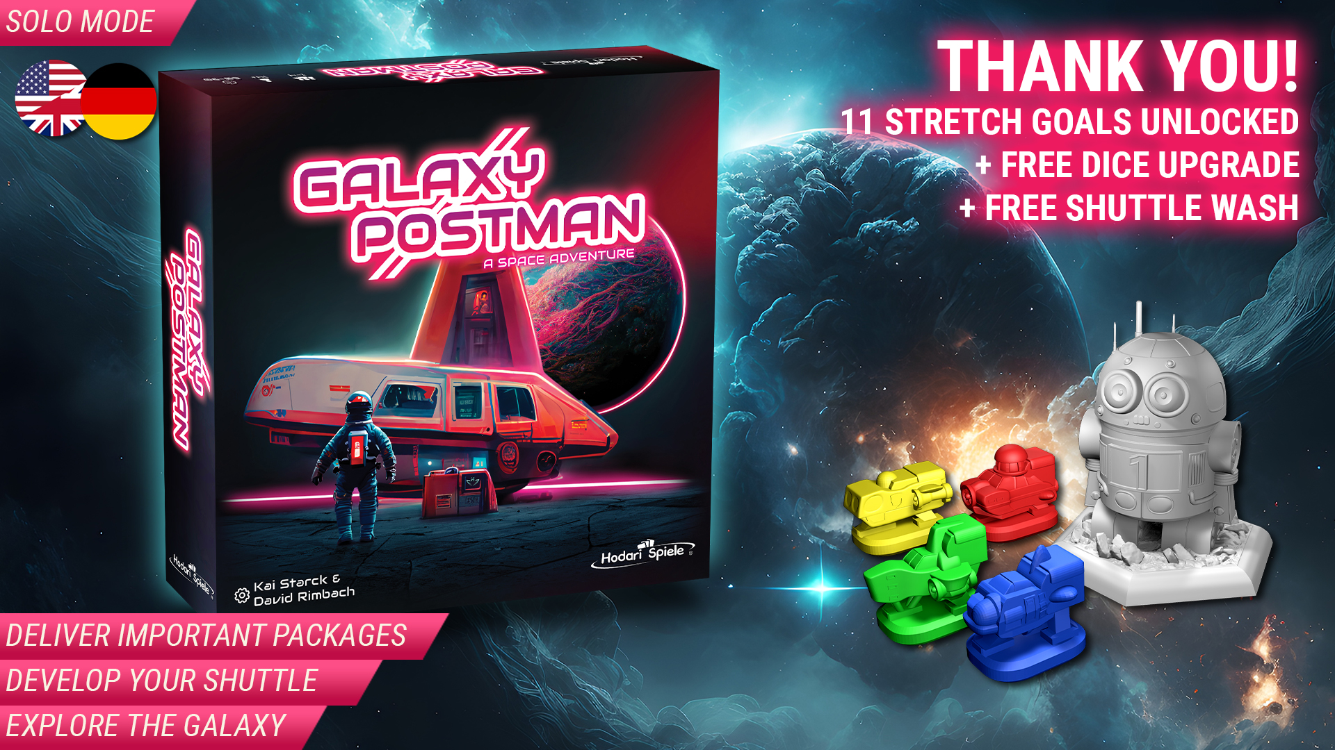 Galaxy Postman auf Kickstarter